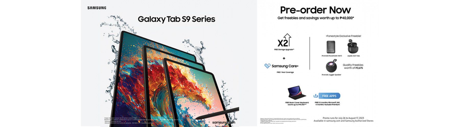 Galaxy Tab S9 Series Pre Order