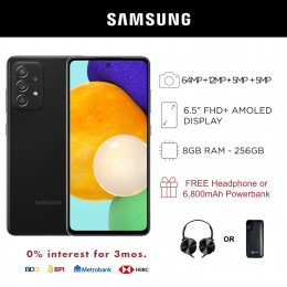 Samsung Galaxy A52 Mobile Phone 6.5-inch Screen 8GB RAM and 256GB Storage