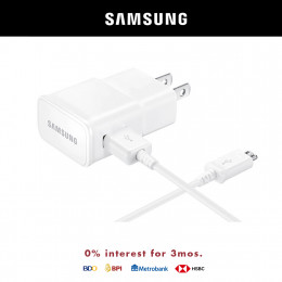 Samsung TA Adaptive Fast Charging 15W Wall Charger US Plug with Micro USB Cable