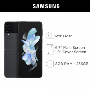 PRE-ORDER Samsung Galaxy Z Flip 4  6.7" | 1.9" Screen Mobile Phone with 8GB RAM and 256GB of Storage