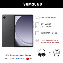 Samsung Galaxy Tab A9 WiFi Tablet 8.7-inch Screen 4GB RAM and 64GB Storage