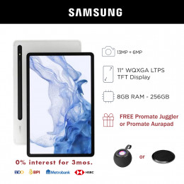 Samsung Galaxy Tab S8 5G 11-inch Tablet with 256GB Storage
