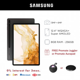 Samsung Galaxy Tab S8+ 5G 12.4-inch Tablet with 256GB Storage