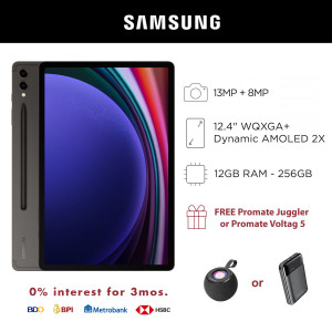 Samsung Galaxy Tab S9+ 5G 12.4-inch Tablet with 256GB Storage