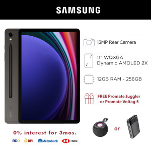 Samsung Galaxy Tab S9 5G 11-inch Tablet with 256GB Storage