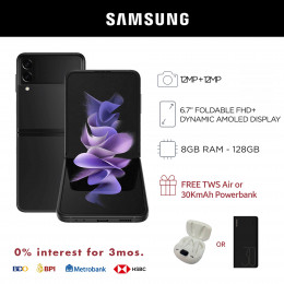 Samsung Galaxy Z Flip 3 5G Mobile Phone 6.7-inch Screen 8GB RAM and 128GB Storage